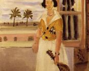 亨利 马蒂斯 : 拿着曼陀林的女人